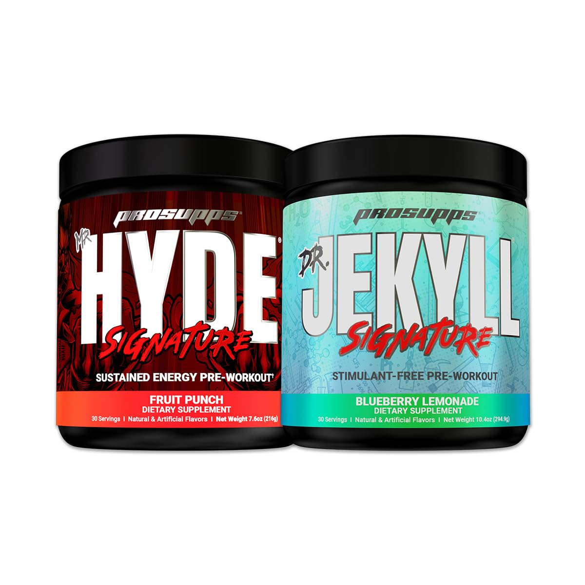 Amazon.com: PROSUPPS Mr. Hyde Signature Fruit Punch and Dr. Jekyll